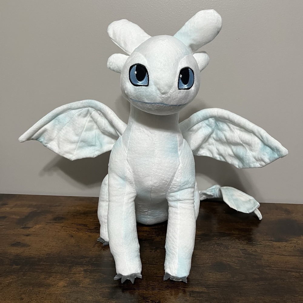 Universal Epic Universe How to Train Your Dragon Light Fury 13" Large Plush